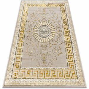 Szőnyegek Rugsx BLISS Z160AZ147 szőnyeg sötét bézs / arany 120x170 cm kép
