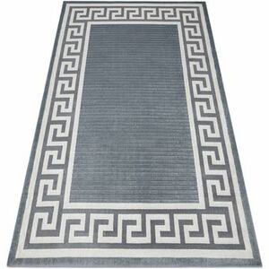 Szőnyegek Rugsx Szőnyeg PEARL 51327F szürke - Keret, görög 230x330 cm kép