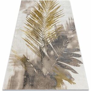 Szőnyegek Rugsx BLISS Z216AZ137 szőnyeg krém / arany - 140x190 cm kép