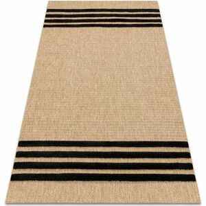 Szőnyegek Rugsx SPARK 0689 bézs / fekete szőnyeg - 120x170 cm kép