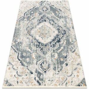 Szőnyegek Rugsx DISTIN 0816A kék / világoszöld / fehér 120x170 cm kép