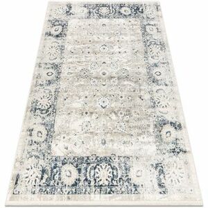 Szőnyegek Rugsx DISTIN 0843A fehér / sötétkék / kék 80x150 cm kép