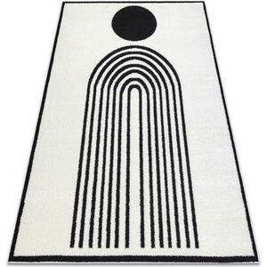 Szőnyegek Rugsx Modern Dísz MODE 8597 geometrikus krém / 140x190 cm kép