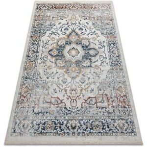 Szőnyegek Rugsx DISTIN 0834A sötétkék / kék / sárga 80x150 cm kép
