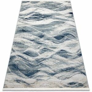 Szőnyegek Rugsx DISTIN 0849A sötétkék / kék / fehér 80x150 cm kép