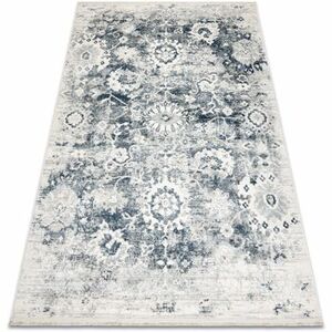 Szőnyegek Rugsx DISTIN 0822A sötétkék / kék / fehér 80x150 cm kép