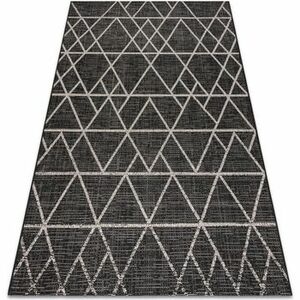 Szőnyegek Rugsx Fonott sizal floorlux szőnyeg 20508 fekete / 160x230 cm kép