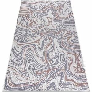 Szőnyegek Rugsx Fonott sizal szőnyeg SION Hullámok 2836 lapos 180x270 cm kép
