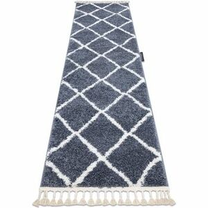 Szőnyegek Rugsx Szőnyeg, Futó szőnyegek BERBER CROSS szürke - 70x250 cm kép