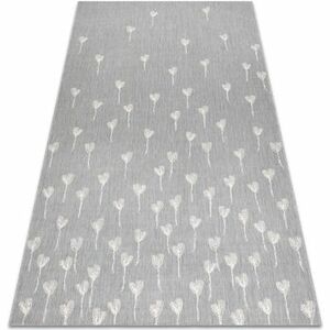 Szőnyegek Rugsx Fonott sizal flat szőnyeg 48779/637 szürke 140x200 cm kép