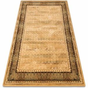 Szőnyegek Rugsx Gyapjú szőnyeg Omega LAVA méz 100x150 cm kép