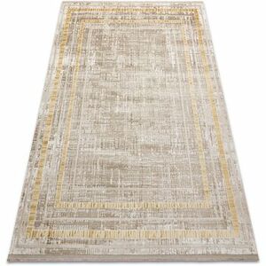 Szőnyegek Rugsx Modern szőnyeg DUKE 51523 bézs / arany 140x190 cm kép