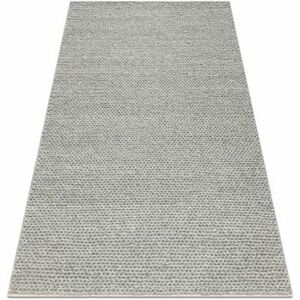 Szőnyegek Rugsx Gyapjú szőnyeg TAHAR 99004G szürke - KÉZI 90x150 cm kép