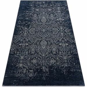Szőnyegek Rugsx Szőnyeg Gyapjú JADE 45008/500 Dísz sötétkék 200x250 cm kép