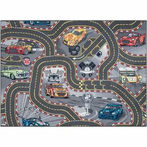 Szőnyegek Rugsx REBEL ROADS Racers 97 Utcák, autók csúszásment 95x133 cm kép