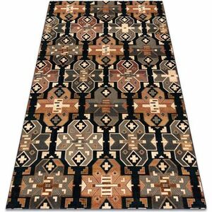 Szőnyegek Rugsx Gyapjú szőnyeg Superior DIAS etnikai sötétkék 200x300 cm kép
