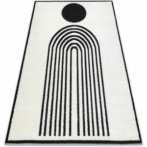 Szőnyegek Rugsx Modern Dísz MODE 8597 geometrikus krém / 80x150 cm kép
