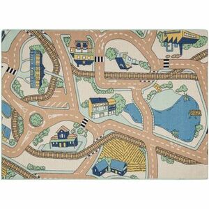 Szőnyegek Rugsx REBEL ROADS Playtime 32 Kisváros, csúszásmentes 140x200 cm kép