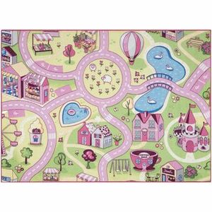 Szőnyegek Rugsx REBEL ROADS Sweet town 26 Édesség, csúszásment 140x200 cm kép