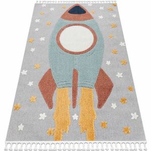 Szőnyegek Rugsx Szőnyeg YOYO GD55 szürke / kék - 200x290 cm kép