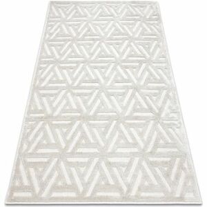 Szőnyegek Rugsx Sizal SANTO szőnyeg 58503 geometrikus bézs 200x290 cm kép