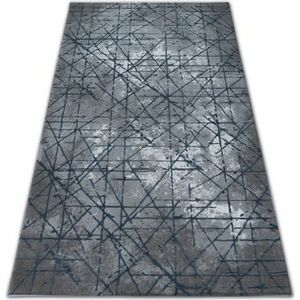 Szőnyegek Rugsx Akril valencia szőnyeg 3949 INDUSTRIAL szürke / 80x150 cm kép