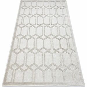 Szőnyegek Rugsx Sizal SANTO szőnyeg 58385 Ruta, geometrikus bézs 200x290 cm kép