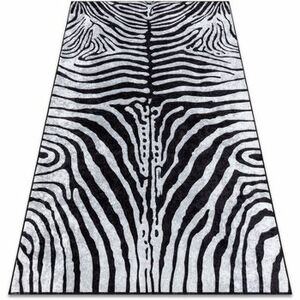 Szőnyegek Rugsx MIRO 51331.803 mosható szőnyeg Zebra csúszásgà80x150 cm kép