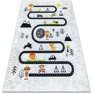 Szőnyegek Rugsx JUNIOR 51490.802 mosható szőnyeg állatok, utcá 200x290 cm kép
