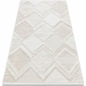 Szőnyegek Rugsx Fonott Sizal szőnyeg MOROC 22314 rombuszok, cikca 155x220 cm kép