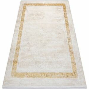 Szőnyegek Rugsx Modern szőnyeg DUKE 51524 krém / arany 200x290 cm kép