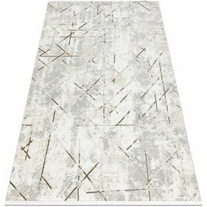 Szőnyegek Rugsx Modern szőnyeg DUKE 51393 krém / arany 200x290 cm kép