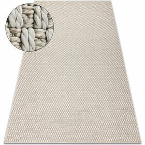 Szőnyegek Rugsx Szőnyeg ORIGI 3555 krém - lapos szövésű 155x220 cm kép