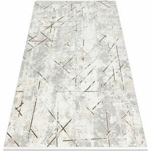 Szőnyegek Rugsx Modern szőnyeg DUKE 51393 krém / arany 160x220 cm kép