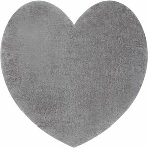Szőnyegek Rugsx Modern mosószőnyeg SHAPE 3105 Szív shaggy - 80x80 cm kép
