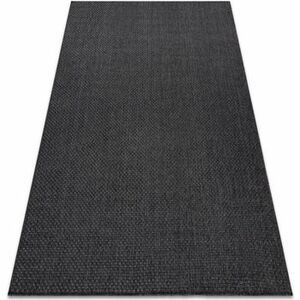 Szőnyegek Rugsx Fonott TIMO 6272 sizal szőnyeg szabadtéri fekete 160x220 cm kép