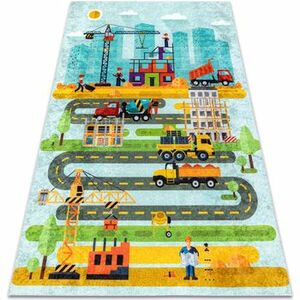 Szőnyegek Rugsx JUNIOR 52105.801 mosható szőnyeg Építési terà160x220 cm kép