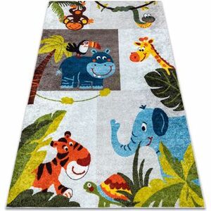 Szőnyegek Rugsx JUNIOR 51858.802 mosható szőnyeg állatok, Afrik 80x150 cm kép