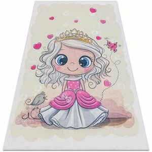 Szőnyegek Rugsx BAMBINO 43020 mosható szőnyeg Hercegnő, csillag 200x290 cm kép