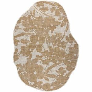 Szőnyegek Rugsx ORGANIC 2735 szizál szőnyeg Virágok ecru / 120x170 cm kép