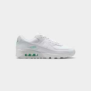 Rövid szárú edzőcipők Nike Air Max 90 White Hyper Turquoise kép