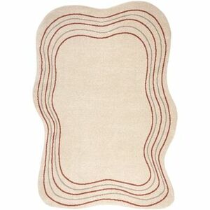 Szőnyegek Rugsx Szőnyeg FUSION 5707 krém / terrakotta Shape 160x220 cm kép