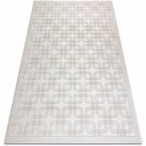 Szőnyegek Rugsx Szőnyeg AURA J2556A krém / fényes szürke 80x150 cm kép