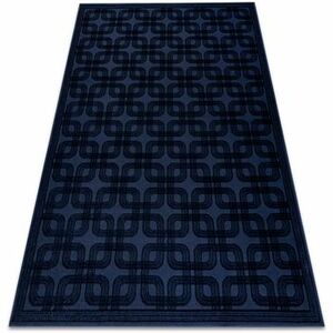Szőnyegek Rugsx Szőnyeg AURA J2556A sötétkék - Geometrikus, sz 80x150 cm kép