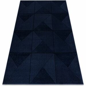 Szőnyegek Rugsx Szőnyeg AURA J2624A sötétkék - Geometrikus, sz 140x190 cm kép