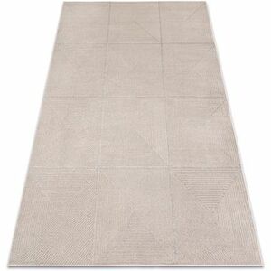 Szőnyegek Rugsx Szőnyeg AURA J2624A bézs - Geometrikus, szerkeze 80x150 cm kép