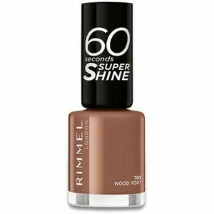 Körömlakkok Rimmel London 60 Seconds Super Shine Nail Polish - 705 Wood You ? kép