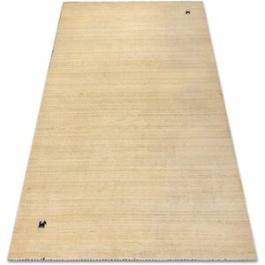 Szőnyegek Rugsx Gyapjú szőnyeg GABBEH LOOM natural fényes bézs 120x180 cm kép