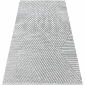 Szőnyegek Rugsx Szőnyeg BALANCE 1503 szürke - Geometriai, szerke 180x270 cm kép