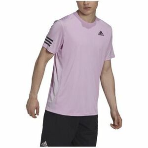 Pólók / Galléros Pólók adidas T-shirt Club Tennis 3-Stripes AEROREADY violet kép